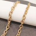 Patterned Rolo Bracelet - 18K Gold