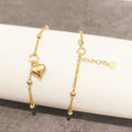 Double-Layer Bracelet - 18K Gold