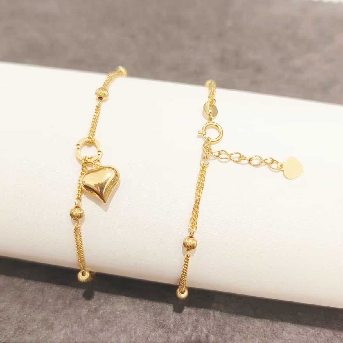 Double-Layer Bracelet - 18K Gold