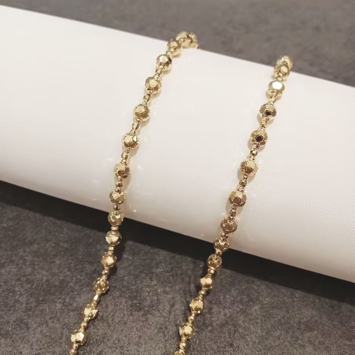 Bead Bracelet - 18K Gold