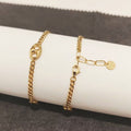 Slim Cuban Link Bracelet - 18K Gold
