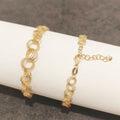 Cross Detail Bracelet - 18K Gold