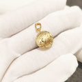 Sphere Pendant - 18K Gold