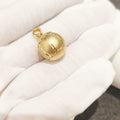 Sphere Pendant - 18K Gold