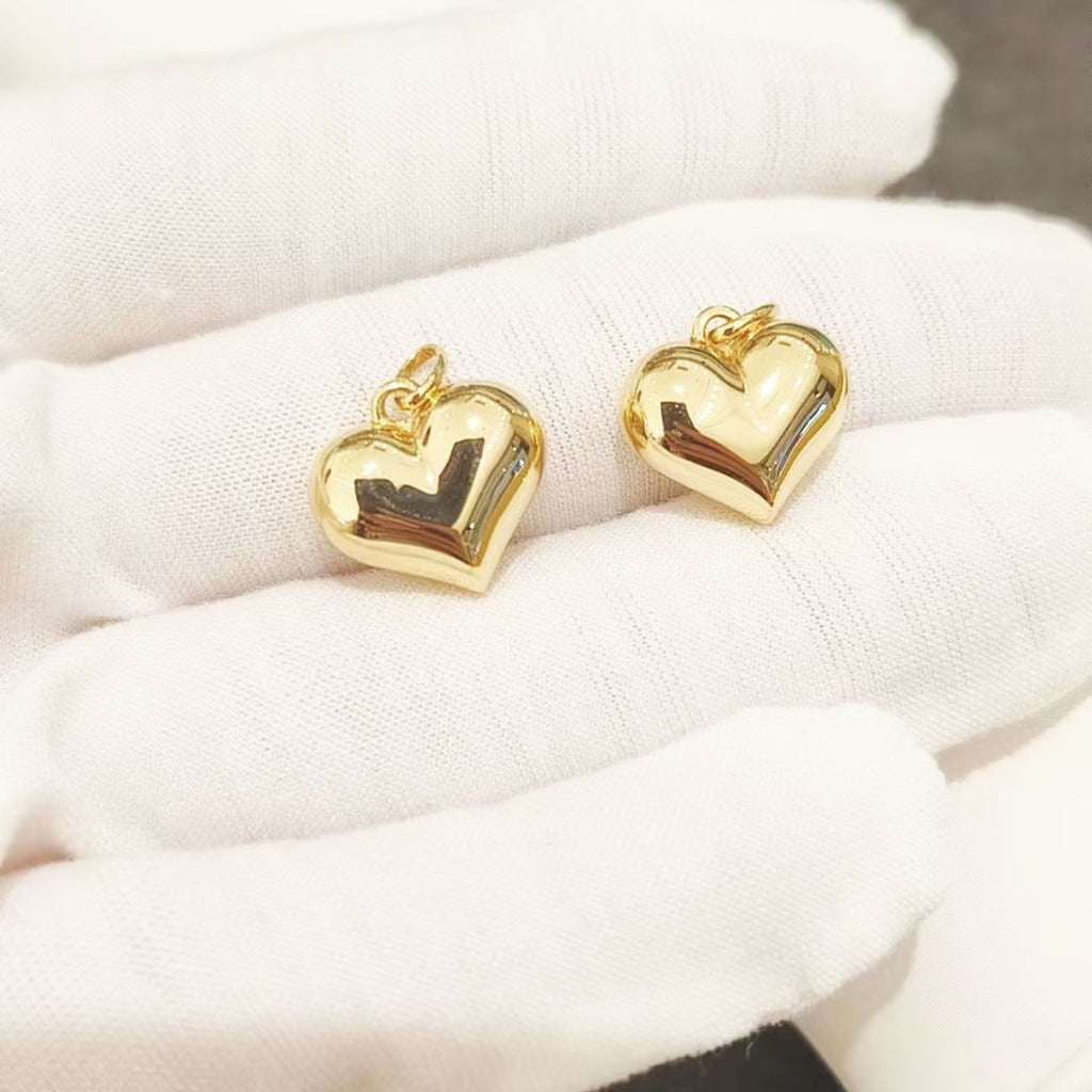 Disc Pendant - 18K Gold