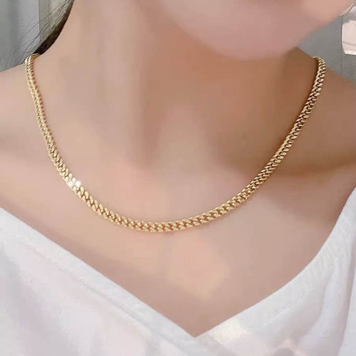 Cuban Link Bracelet - 18K Gold