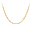 Herringbone Bracelet - 18K Gold