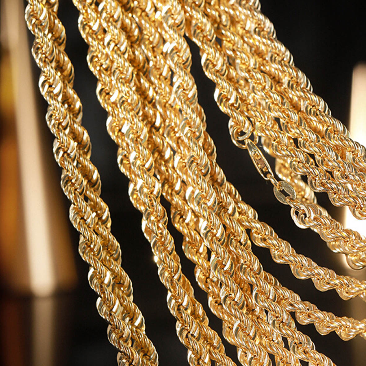 Rope Chain - 18K Gold